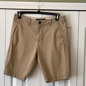 Khaki shorts, men’s size 32 waist, 9 inch inseam